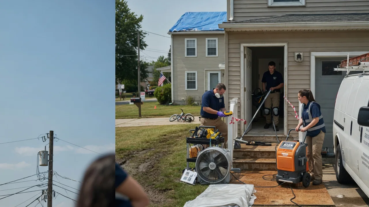 Water Damage Repair in Holcomb, KS near me
